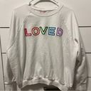 Betsey Johnson  “Loved” Crewneck Photo 1