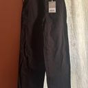 Everlane The Organic Wide-Leg Pant Cotton Double Button Cropped Black NWT 00 Photo 1