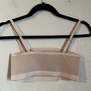 SKIMS NEW  Sheer Sculpt Bandeau Bra in Clay Small Photo 4