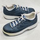 Lower East Side  Blue Suede Leather Shoes, Size 10 Photo 2