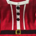 ma*rs 1775 Women’s Santa Baby  Claus Ugly Sweater Knit Dress Size Medium Vintage Photo 9