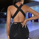 SheIn Short Black Dress Photo 2