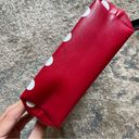 Disney  Mini Mouse Themed Polka Dot Vegan Leather Wristlet Pouch Photo 5