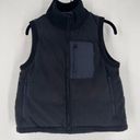 Sweaty Betty NWT  Venture Padded Mixed Media Fleece Vest small blue cropped Large Photo 0