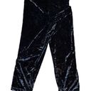 Urban Outfitters ‎ Black Shiny Velvet Square Neck Stretch Jumpsuit Photo 4