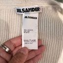 Jil Sander  100% Cashmere Cream 3 Button Cardigan Size EU 42 Photo 5