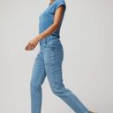 White House | Black Market  Extra High Rise Relaxed Tapered Ankle Jeans Stretch 10 Photo 2