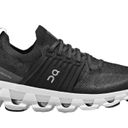 Cloudswift On  3 Road Running Shoes Sneakers Lace Up All Black  Size 10 Photo 1