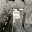 PINK - Victoria's Secret PINK BY VS GREY SHERPA PULL OVER HOODIE Photo 3