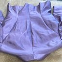 Adrianna Papell Lavender elegant blouse size 8 Photo 9