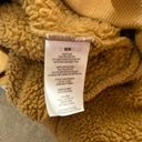 Free Country  Camel rust brown tan full zip Faux Fur Plush Sherpa Jacket Size M Photo 8