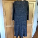 Alya soft and comfy 3/4 sleeve dark grey sweater Dress Large Photo 2