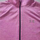 Under Armour Women's  Heatgear Pink 1/4 Zip Sweatshirt Size M Loose Fit Photo 3