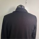 DKNY  Sequin Collar Open Front Cardigan Black Photo 10