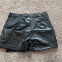 Iris  Faux Leather Skort SIZE L Photo 4