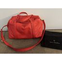 Vera Bradley  | Mallory Leather Satchel Bag | Red Canyon Sunset- MSRP $248~NEW Photo 1