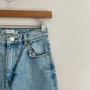 ZARA  ZW High Waisted the 90's Full-Length Jeans in Light Blue 2 Photo 3