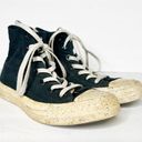 Converse  Chuck Taylor High Tops Black Cream Sneakers Size 6 Women’s Photo 0