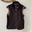 Vintage Brown Tan L.L. Bean Vest XS Zip Up Zip Pockets Brown Photo 0