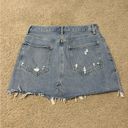 AGOLDE  Quinn high rise medium denim skirt Photo 3