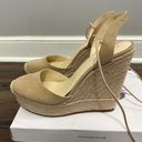 Jessica Simpson ZILKIO Beige Espadrille Wedge Sandal Size 10 Photo 6