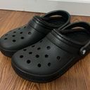 Crocs NEW  Black Classic Lined Clogs Size 8 Women’s 6 Men’s $60 Photo 1