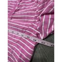 Tommy Hilfiger  Polo Shirt Womens Pink Stripe Collared Y2K Preppy Size M Photo 2