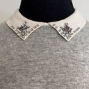 The Loft  Rhinestone Embedded Collar Sweater Photo 3