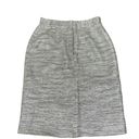 Kate Spade  Women’s  Skirt Kayla Pencil Skirt Knee Length Glitter Silver Photo 3