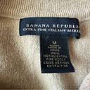 Banana Republic extra fine merino wool quarter zip funnel neck sweater neutral Photo 8