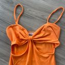 Princess Polly Orange Dress Photo 2