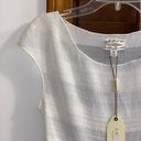 Max Studio NWT  Specialty Products White Fit & Flare Crew Neck Dress XS Photo 3