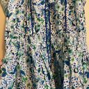 Poupette St. Barth NWT  Blue Carine Smocked Mini Dress Size Small Photo 6