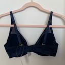 Soma 32D  blue plunge mesh bra, NWT Photo 5