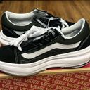 Vans  old skool over black suede platform shoes sneakers women’s 8 new Photo 8