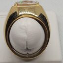 Krass&co Aurora Jewelry  18 Karat GE Cubic Zirconia Ring Photo 3