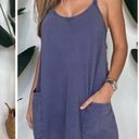 Free People NWOT  Movement Hot Shot Mini Dress - Indigo - M *IR* Photo 2