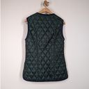 Barbour  x Paul Smith Green Quilted Sleeveless Vest Zip In Liner Size 6 Preowned Photo 1