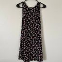 Tres Bien Black Floral Flowy Dress Photo 1