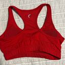 Zyia  Red Racerback Sports Bra Photo 1