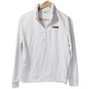 Vineyard Vines  Shep Quarter-Zip Knit Shirt White Size Large Photo 2