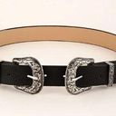 Four Seasons Style Western Style Metal Carving Belt Dress With Womens Belt Photo 1