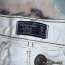 Abercrombie & Fitch White Jeans Photo 2