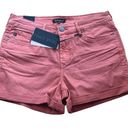 Dear John  American Classic Coral Pink Denim Rolled Jean Shorts Womens 29 Photo 0