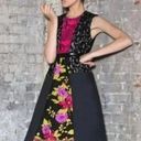 Tracy Reese  Mixed Media and Fabric Floral Print Sheath Dress EUC Size 6 Photo 0