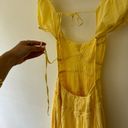 Free People  Feeling Bonita Midi Dress in Pineapple Slice Size Small Photo 10