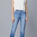 DL1961  Patti Straight High Rise Vintage 31” Reef Raw Hem Jeans Women’s Size 27 Photo 0