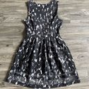 Apt. 9  Sleeveless Fit And Flare Dress‎ Black With Pockets Size Small Photo 6