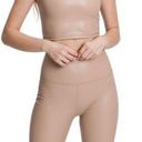 Kimberly Women’s Sexy Tan Biker Short Set (L) Photo 0