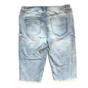 New York & Co. Soho Jeans Light Wash Bermuda Shorts Raw Hem 10 Photo 1